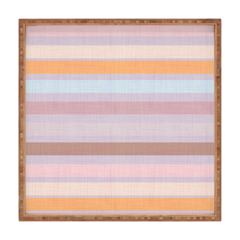 Mirimo Pastello Stripes Square Tray