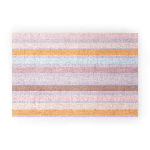 Mirimo Pastello Stripes Welcome Mat