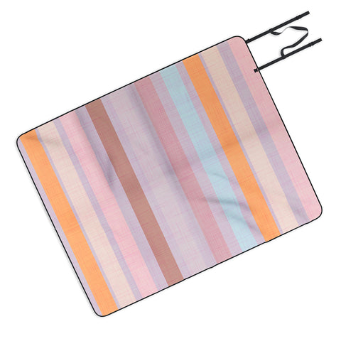 Mirimo Pastello Stripes Picnic Blanket