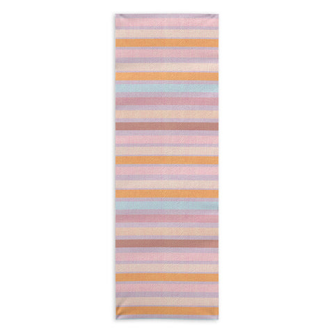 Mirimo Pastello Stripes Yoga Towel