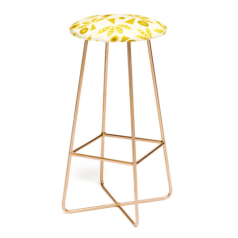 Mirimo POP Palms Saffron Bar Stool