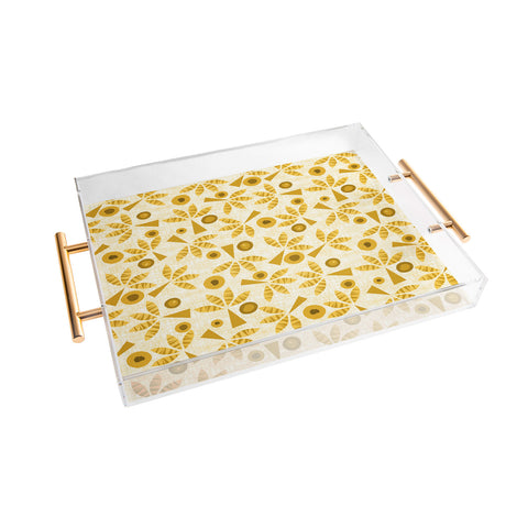 Mirimo POP Palms Saffron Acrylic Tray