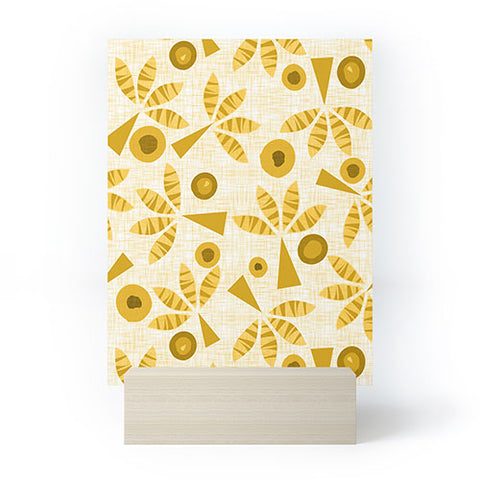 Mirimo POP Palms Saffron Mini Art Print