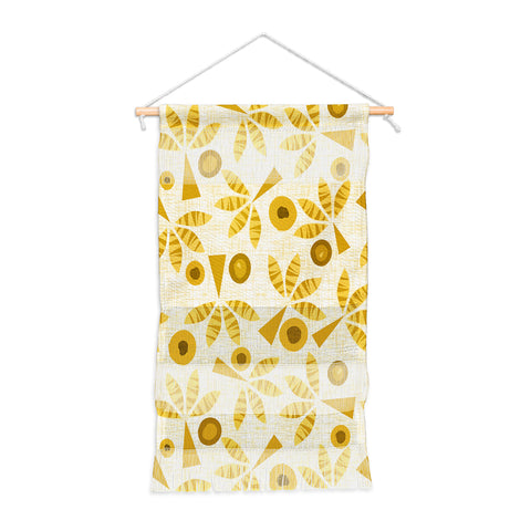 Mirimo POP Palms Saffron Wall Hanging Portrait