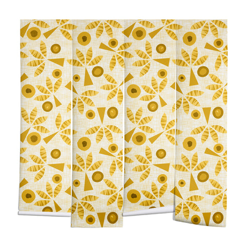 Mirimo POP Palms Saffron Wall Mural