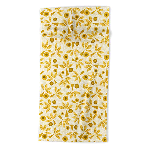 Mirimo POP Palms Saffron Beach Towel