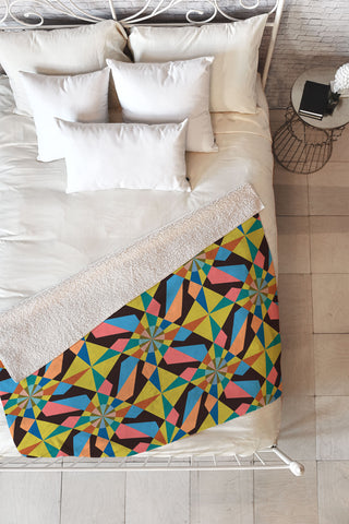 Mirimo PopArt24 01 Fleece Throw Blanket