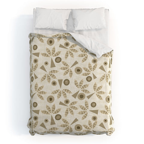 Mirimo PopPalms Clay Duvet Cover