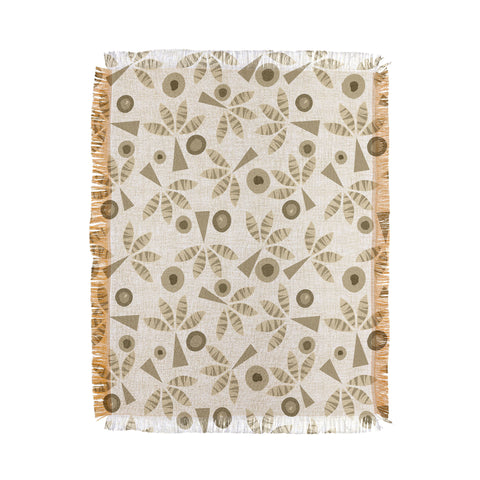 Mirimo PopPalms Clay Throw Blanket