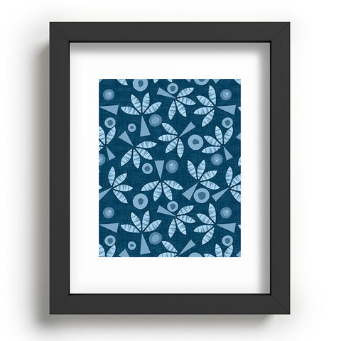 Mirimo PopPalms Denim Recessed Framing Rectangle
