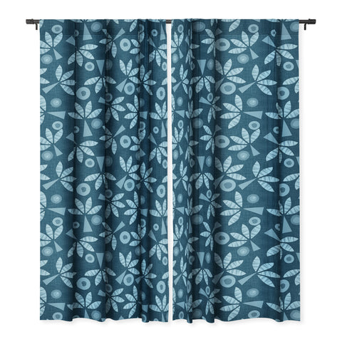 Mirimo PopPalms Denim Blackout Non Repeat