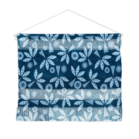 Mirimo PopPalms Denim Wall Hanging Landscape