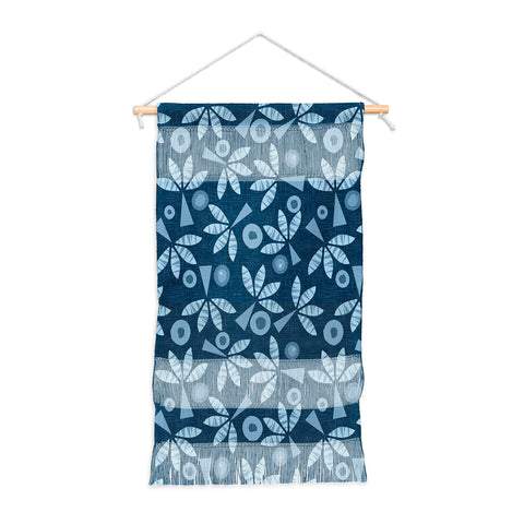 Mirimo PopPalms Denim Wall Hanging Portrait