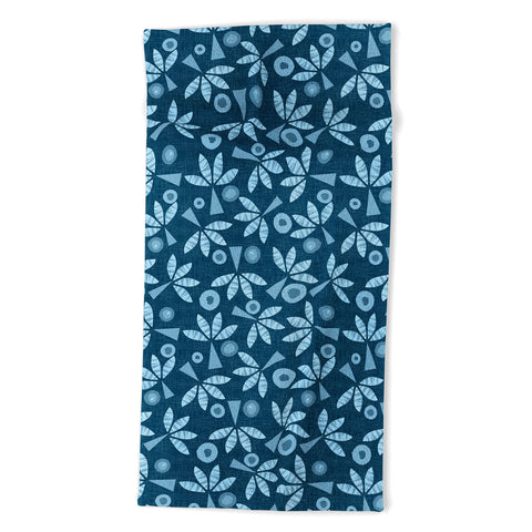 Mirimo PopPalms Denim Beach Towel