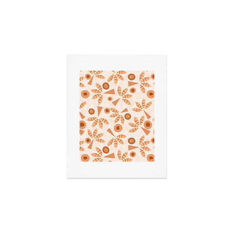 Mirimo PopPalms Terracotta Art Print