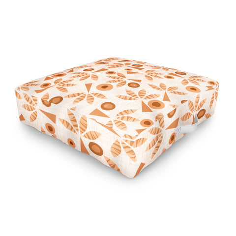 Mirimo PopPalms Terracotta Outdoor Floor Cushion