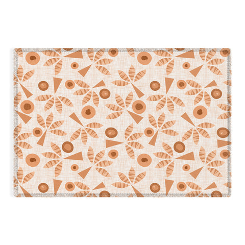 Mirimo PopPalms Terracotta Outdoor Rug