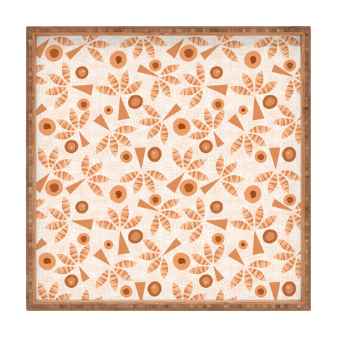Mirimo PopPalms Terracotta Square Tray