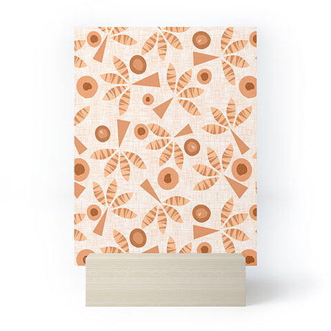 Mirimo PopPalms Terracotta Mini Art Print