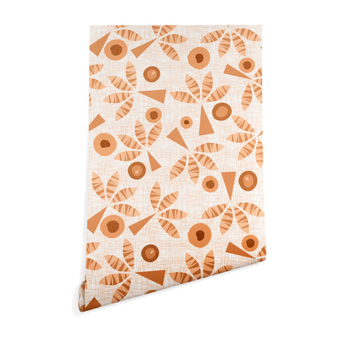 Mirimo PopPalms Terracotta Wallpaper