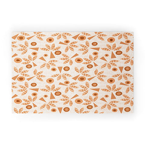 Mirimo PopPalms Terracotta Welcome Mat