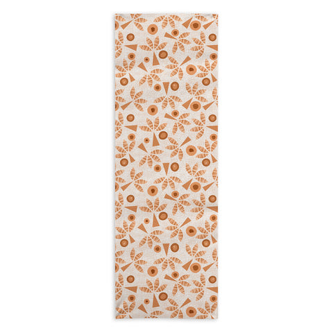 Mirimo PopPalms Terracotta Yoga Towel