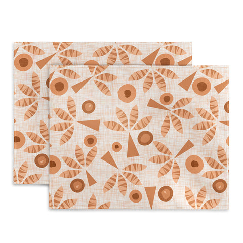 Mirimo PopPalms Terracotta Placemat