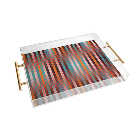 Mirimo Reflection Stripes Acrylic Tray