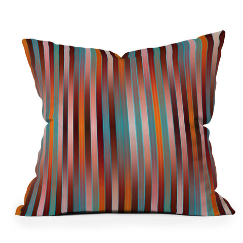 Mirimo Reflection Stripes Outdoor Throw Pillow