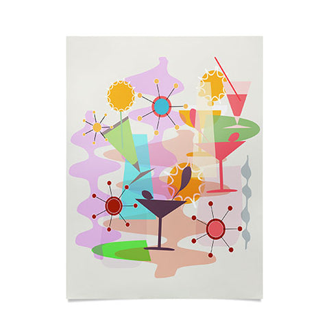 Mirimo Retro Summer Party Poster