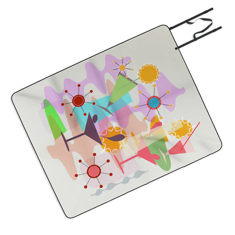 Mirimo Retro Summer Party Picnic Blanket