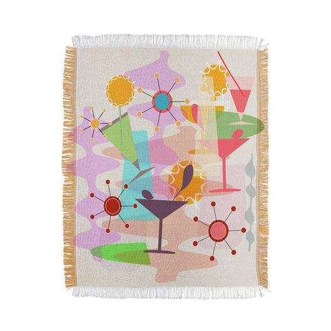 Mirimo Retro Summer Party Throw Blanket