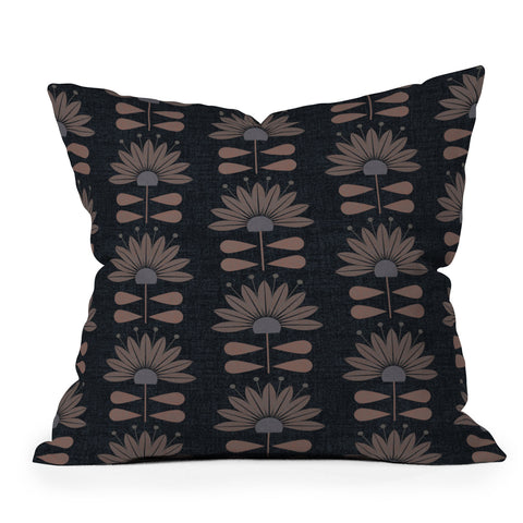 Mirimo Serena Black Outdoor Throw Pillow