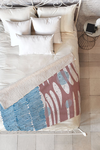 Mirimo Shore Mood Fleece Throw Blanket