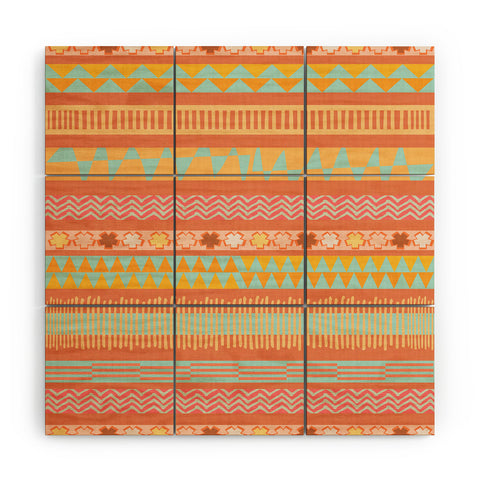 Mirimo Southern Tribe Wood Wall Mural