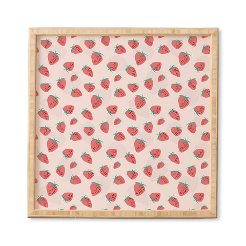 Mirimo Strawberry Play Framed Wall Art