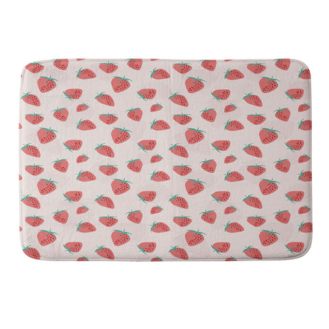 Mirimo Strawberry Play Memory Foam Bath Mat