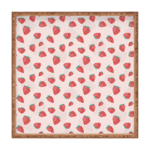 Mirimo Strawberry Play Square Tray