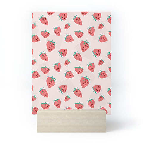 Mirimo Strawberry Play Mini Art Print