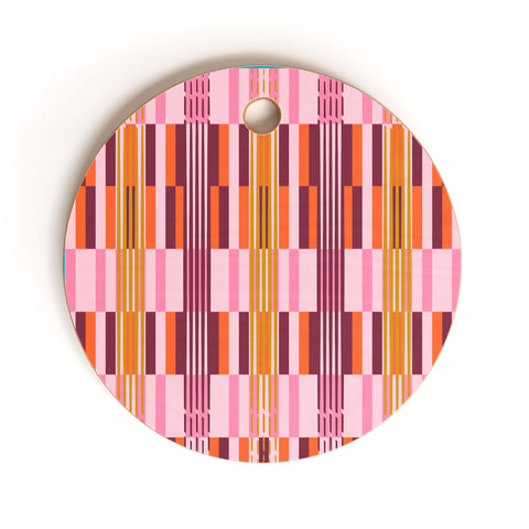 Mirimo Striped Joy Cutting Board Round