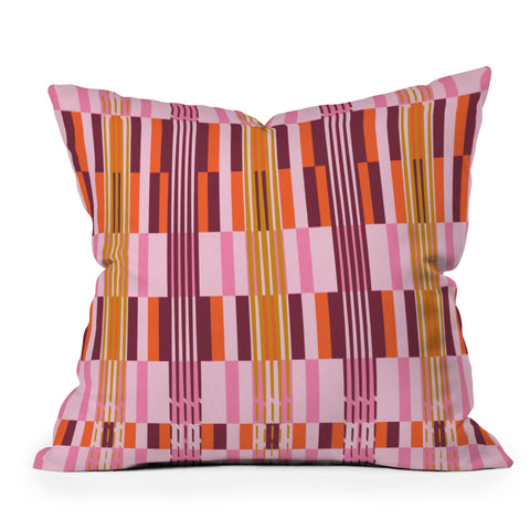 Mirimo Striped Joy Throw Pillow