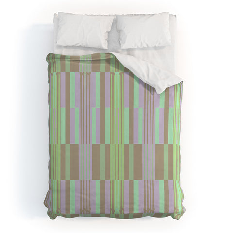 Mirimo Striped Spring Duvet Cover
