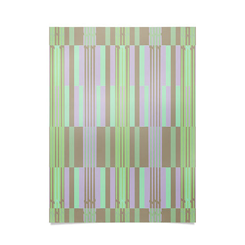 Mirimo Striped Spring Poster