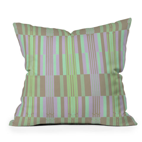 Mirimo Striped Spring Throw Pillow