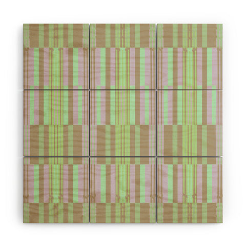 Mirimo Striped Spring Wood Wall Mural