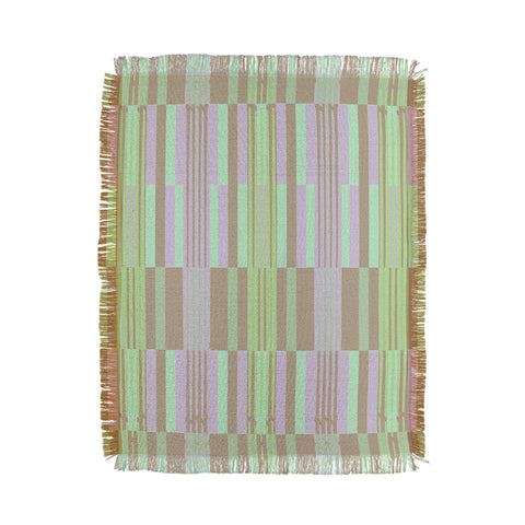 Mirimo Striped Spring Throw Blanket