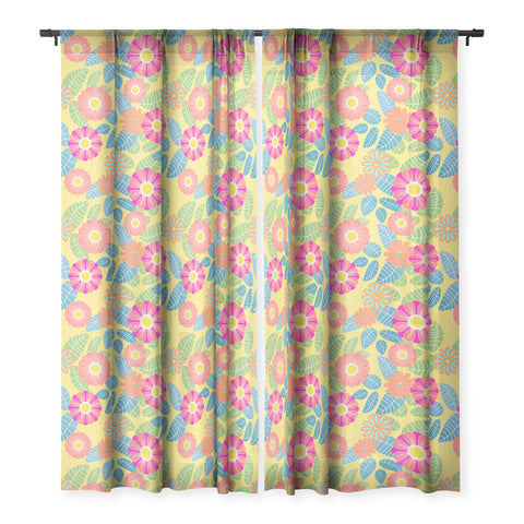 Mirimo Summergarden View Sheer Window Curtain