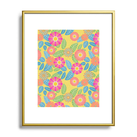 Mirimo Summergarden View Metal Framed Art Print