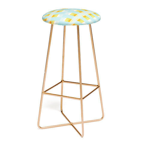 Mirimo Sun and Moon Grid Bar Stool