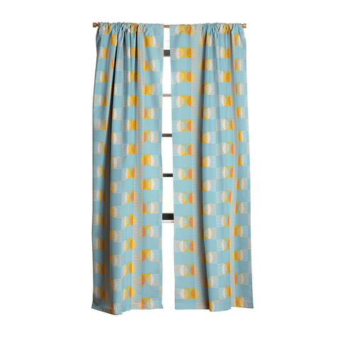 Mirimo Sun and Moon Grid Blackout Window Curtain